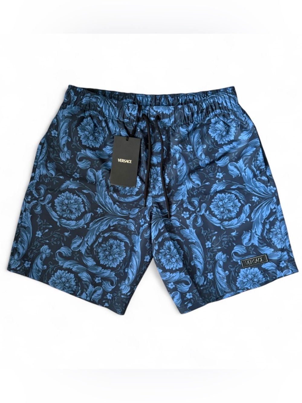 Versace Barocco Swim Shorts Size 3 IT - S/M US. Pristine Condition